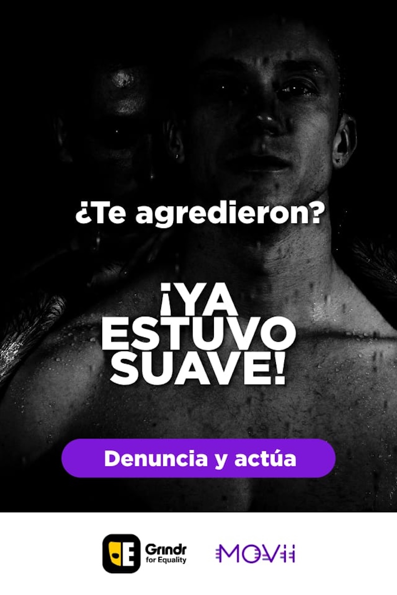 campaña de Grindr y MOVii