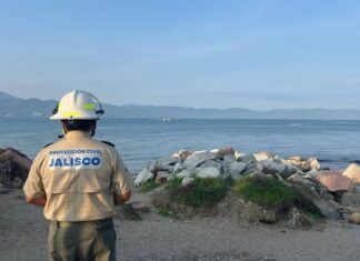 Man Killed in Crocodile Attack in Puerto Vallarta jalisco proteccion civil photo provided