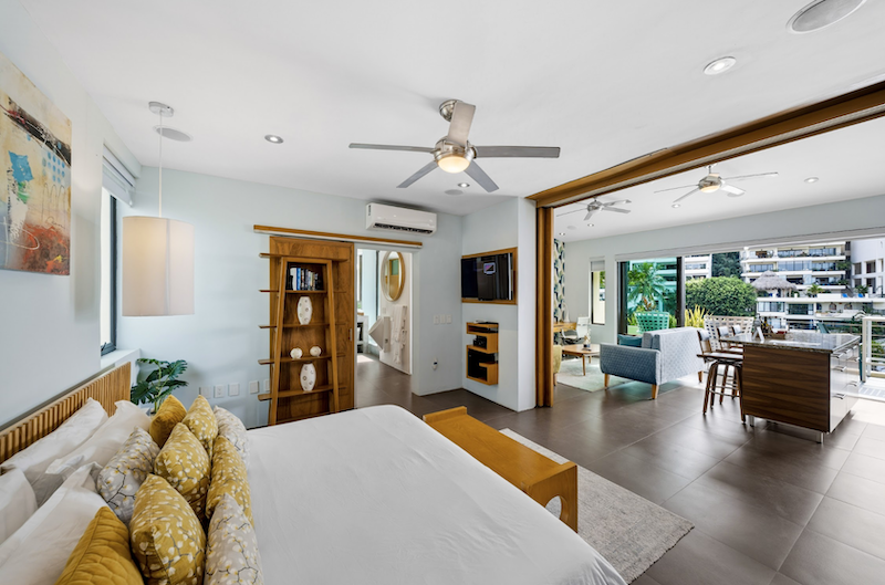 Penthouse suite at Casa Cupula.