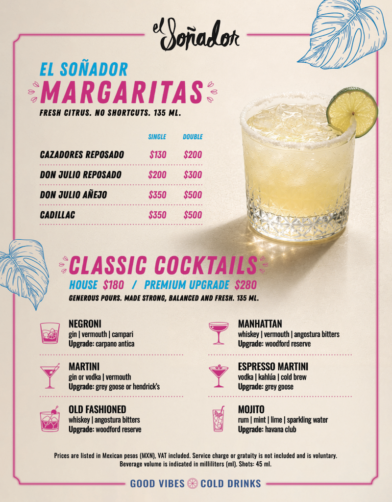 menu el soñador