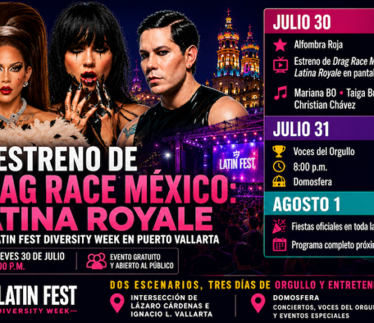 Drag Race México: Latina Royale Premiere to Headline Puerto Vallarta’s Latin Fest Diversity Week Latin Fest Diversity week