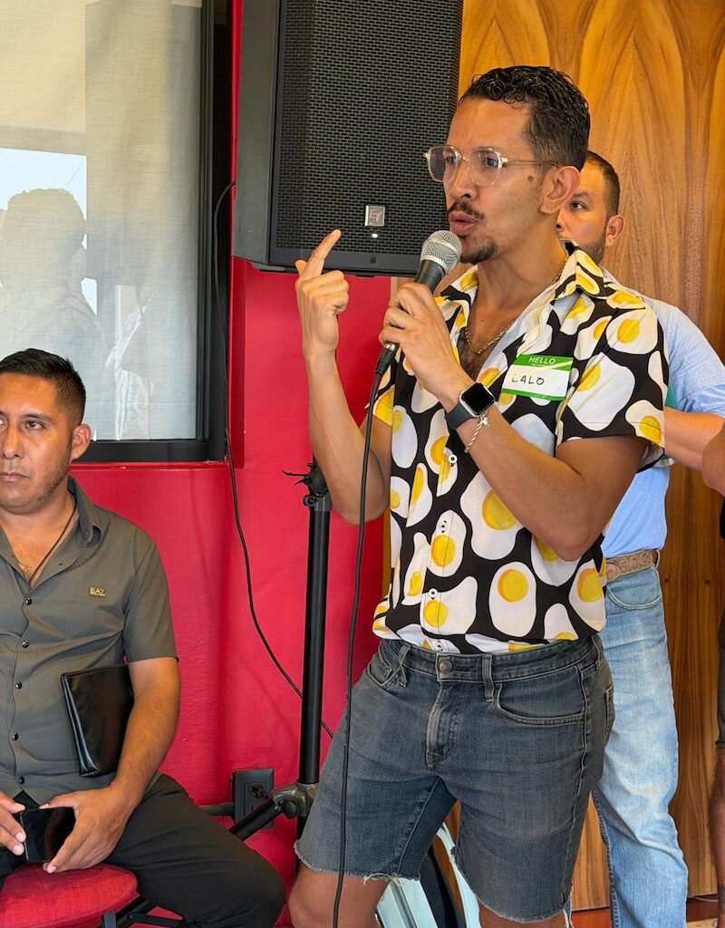 business owners meeting Zona Romántica