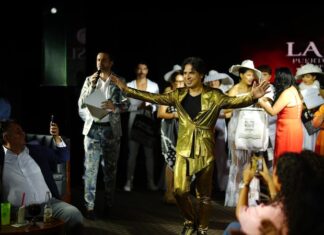Color, Cutouts and Couture: Eduardo Villegas Unveils Summer 2026 Collection fashion show 3 hor
