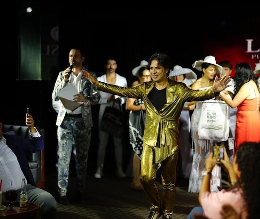 Color, Cutouts and Couture: Eduardo Villegas Unveils Summer 2026 Collection fashion show 3 hor