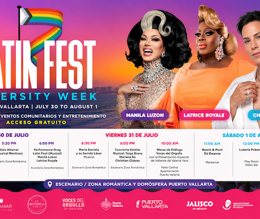 Manila Luzon and Latrice Royale Confirmed for Latin Fest: Diversity Week latin fest diversity week
