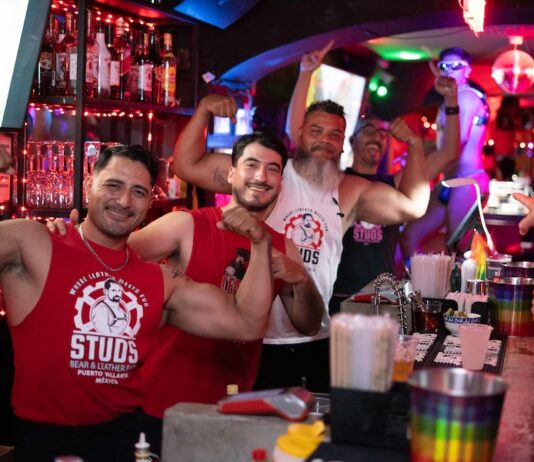 Escape the Heat at STUDS Bear & Leather Bar studs photo