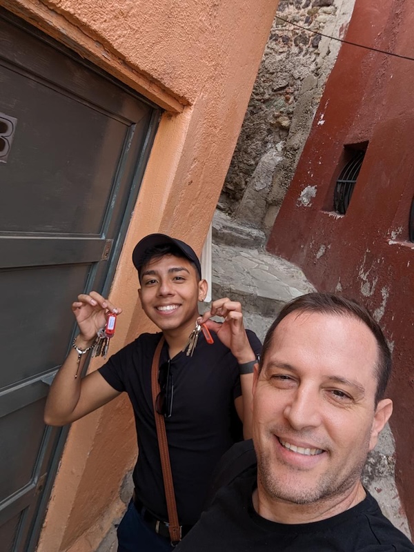 jacob and alberto keys to the home